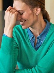 Pure Collection Cashmere V-Neck Sweater - Image 3 of 3