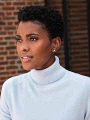 Pure Collection Cashmere Polo Neck Sweater - Image 2 of 2