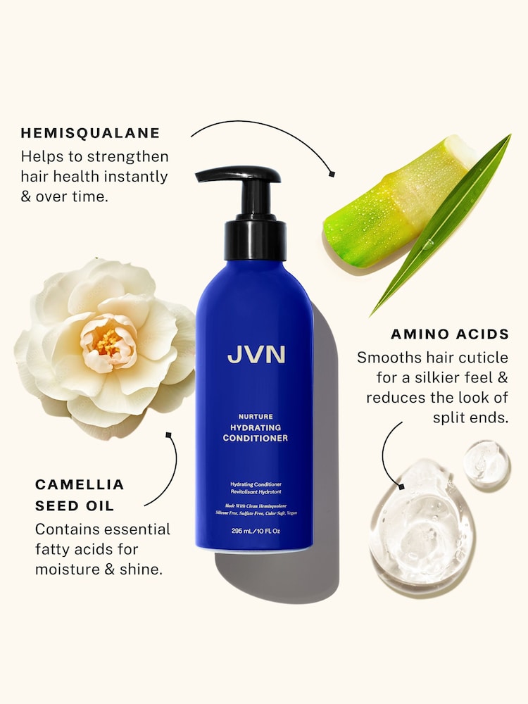 JVN Nurture Hydrating Conditioner 300ml - Image 2 of 3 JVN Nurture Hydrating Conditioner 300ml - Image 2 of 3