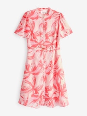 Fabienne Chapot Pink Myla Butterfly Midi Dress - Image 2 of 2
