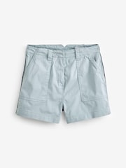 Blau - Cargo-Utility-Shorts aus Baumwolle - Bild 6 von 7