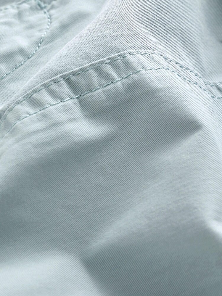 Blau - Cargo-Utility-Shorts aus Baumwolle - Bild 7 von 7