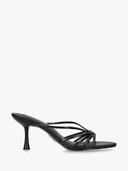 Steve Madden Black Edna Back Sandals - Image 1 of 4