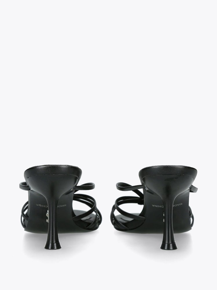 Steve Madden Black Edna Back Sandals - Image 4 of 4