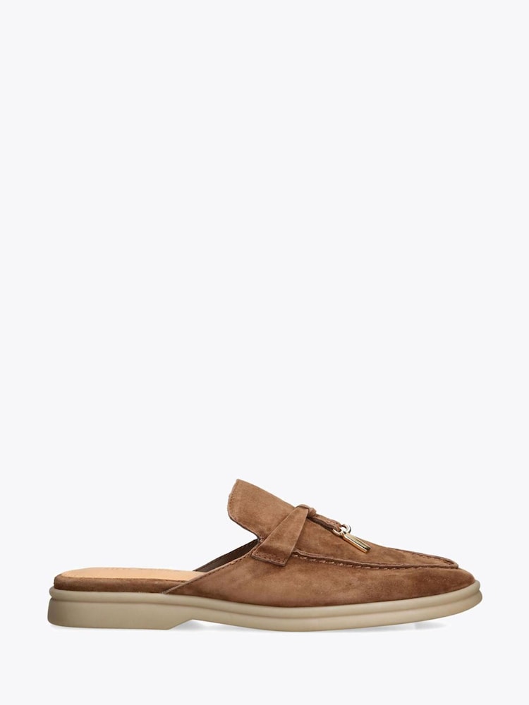 Steve Madden Brown Patrizia Brown Suede Shoes - Image 2 of 5