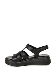 Gabor Black Abel Wedge Heeled Sandals - Image 2 of 5
