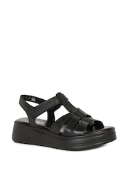 Gabor Black Abel Wedge Heeled Sandals - Image 3 of 5
