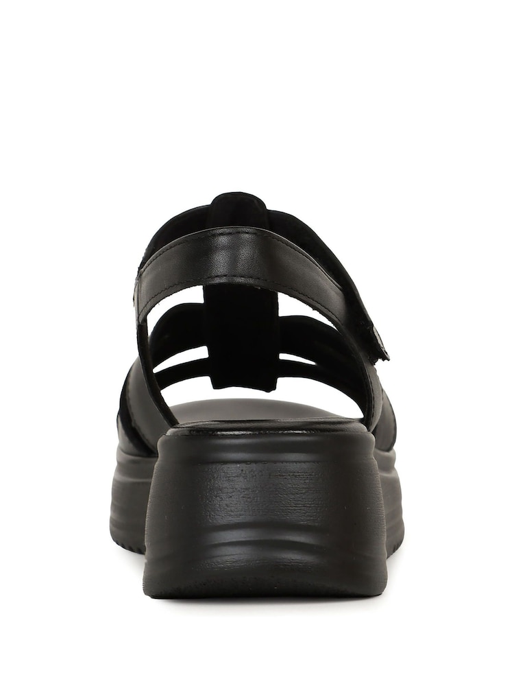 Gabor Black Abel Wedge Heeled Sandals - Image 5 of 5