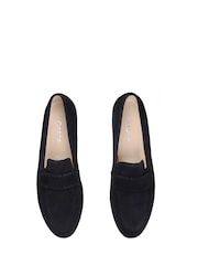 Gabor Blue Calm Suede Loafers - Image 4 of 5