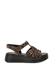Gabor Animal Abel Wedge Heeled Sandals - Image 1 of 5