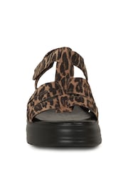 Gabor Animal Abel Wedge Heeled Sandals - Image 4 of 5