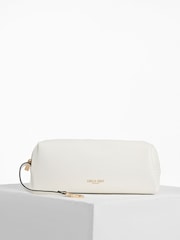 Luella Grey White Paige Small Whipstitch Tote - Image 7 of 7