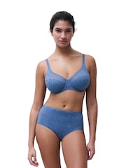 Chantelle Blue Norah Soft Feel Underwired Bra - Image 1 of 4