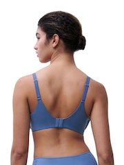 Chantelle Blue Norah Soft Feel Underwired Bra - Image 3 of 4
