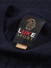 Luke 1977 Spare Rib Knitwear 100% Cotton Jumper - Image 7 of 7
