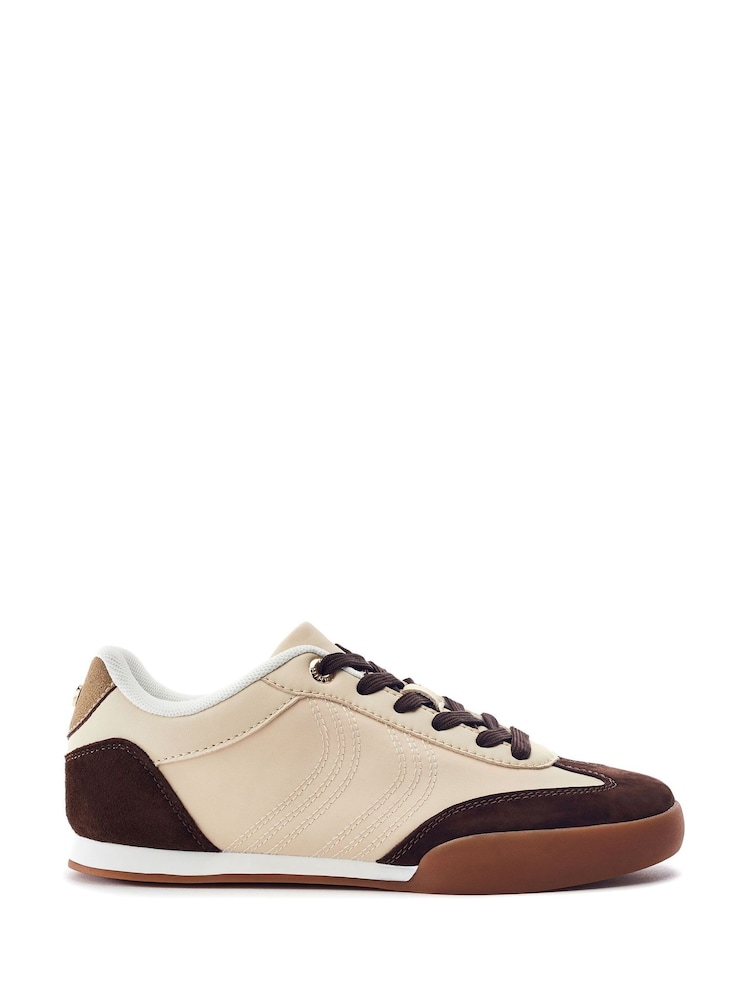 Moda in Pelle Natural Aromaa Panelled Trainers - Image 1 of 4 Moda in Pelle Natural Aromaa Panelled Trainers - Image 1 of 4