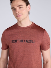 Animal Orange Latero Quick Drying Logo Swim T-Shirt - Image 3 of 8