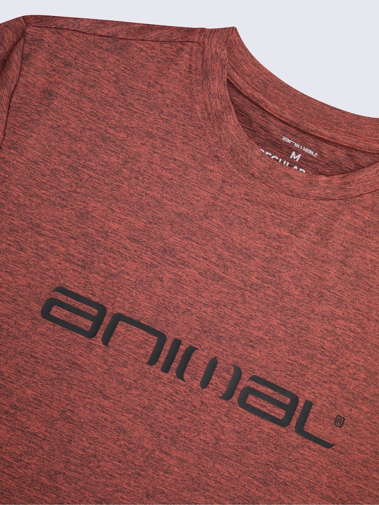 Animal Orange Latero Quick Drying Logo Swim T-Shirt - Image 8 of 8