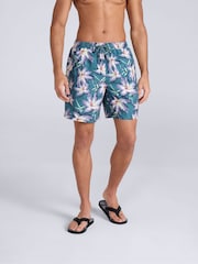 Animal Green Deep Dive Quick Drying Printed Boardshorts - Image 1 of 4