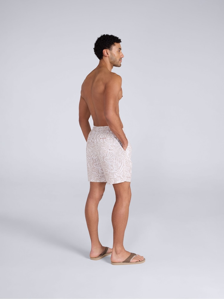 Animal Cream Deep Dive Quick Drying Printed Boardshorts - Image 4 of 4