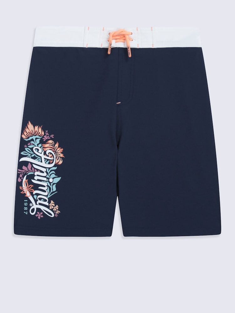 Animal Blue Nora Classic Boardshorts - Image 1 of 5 Animal Blue Nora Classic Boardshorts - Image 1 of 5