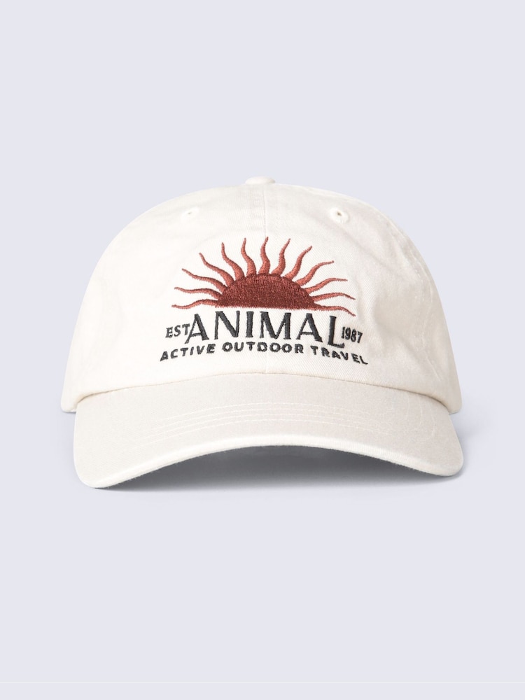 Animal White Luca Patch Cap - Image 1 of 6 Animal White Luca Patch Cap - Image 1 of 6