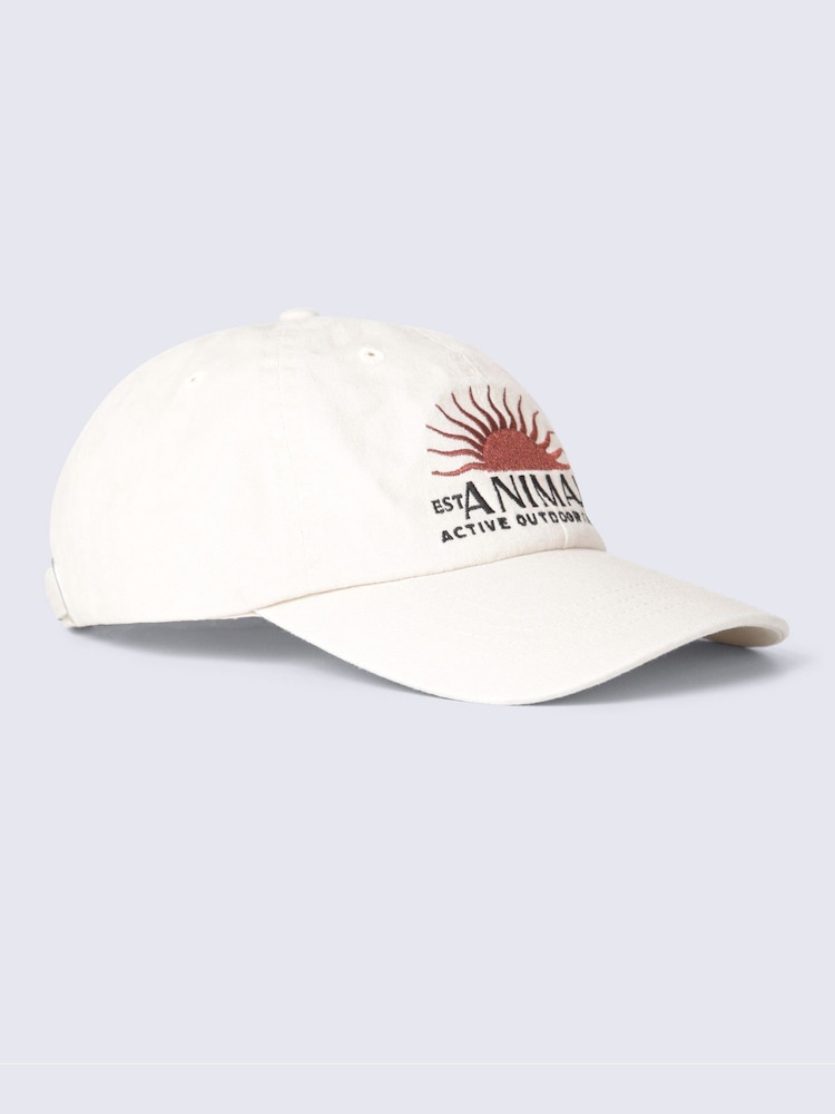 Animal White Luca Patch Cap - Image 2 of 6 Animal White Luca Patch Cap - Image 2 of 6