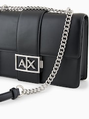 Armani Exchange Black Messenger Bag - Image 5 of 6