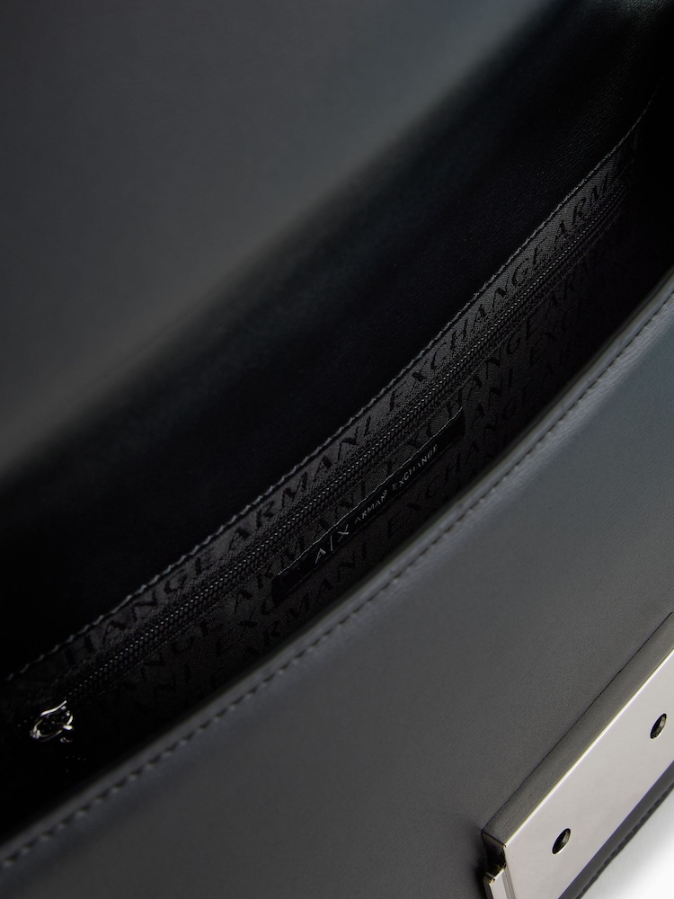 Armani Exchange Black Messenger Bag - Image 6 of 6