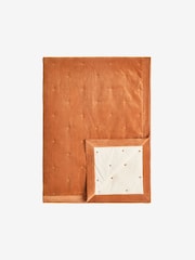 MADE.COM Lua Washed Cotton Velvet Quilted Bedspread - صورة 5 من 7