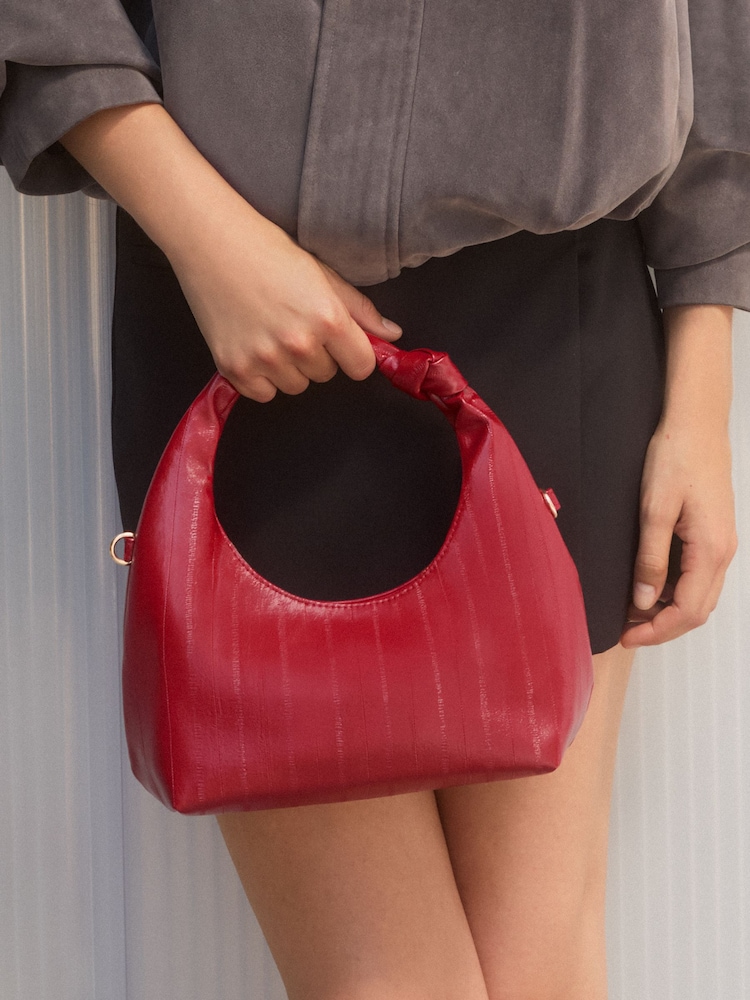 Friends Like These Red Grab Handle Clutch - Image 1 of 7 Friends Like These Red Grab Handle Clutch - Image 1 of 7