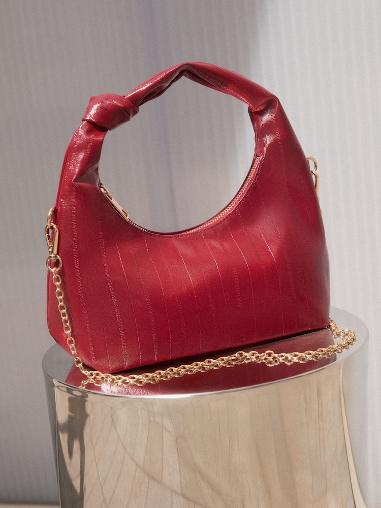 Friends Like These Red Grab Handle Clutch - Image 2 of 7 Friends Like These Red Grab Handle Clutch - Image 2 of 7