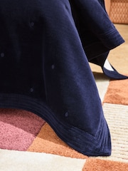 MADE.COM Lua Washed Cotton Velvet Quilted Bedspread - صورة 2 من 6