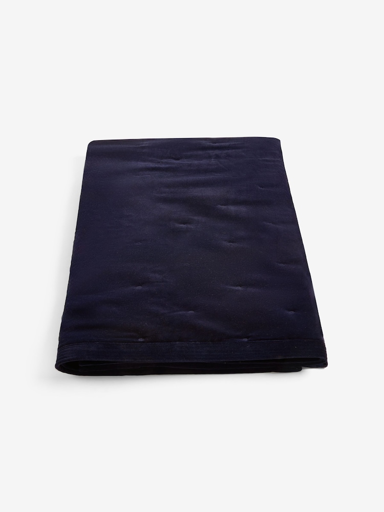 MADE.COM Lua Washed Cotton Velvet Quilted Bedspread - صورة 6 من 6 MADE.COM Lua Washed Cotton Velvet Quilted Bedspread - صورة 6 من 6