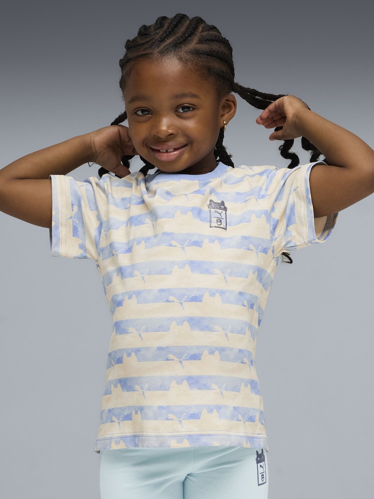 Puma Purple x Gabby  Dollhouse Relaxed Printed T-Shirt - Image 1 of 5