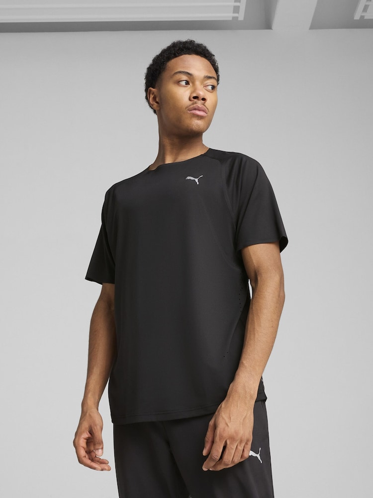 Puma Black CLOUDSPUN Running T-Shirt - Image 1 of 5