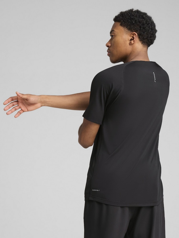Puma Black CLOUDSPUN Running T-Shirt - Image 2 of 5