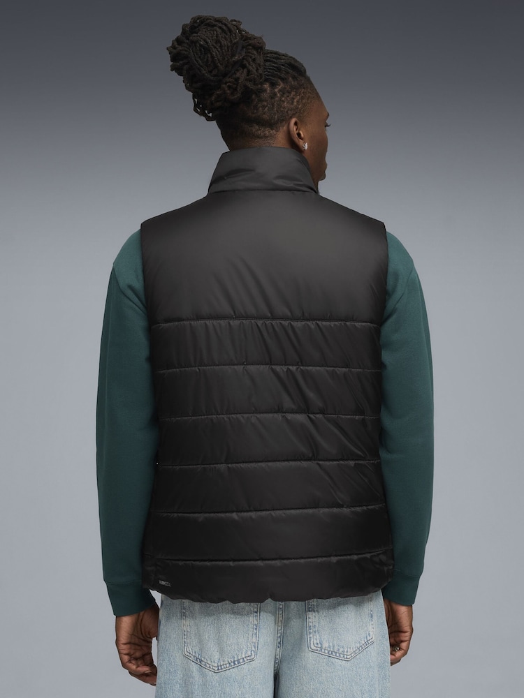 Puma Black Essentials Padded Vest - Image 2 of 5 Puma Black Essentials Padded Vest - Image 2 of 5