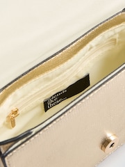 Friends Like These Gold Knotted Detail Shoulder Bag - Image 8 of 8