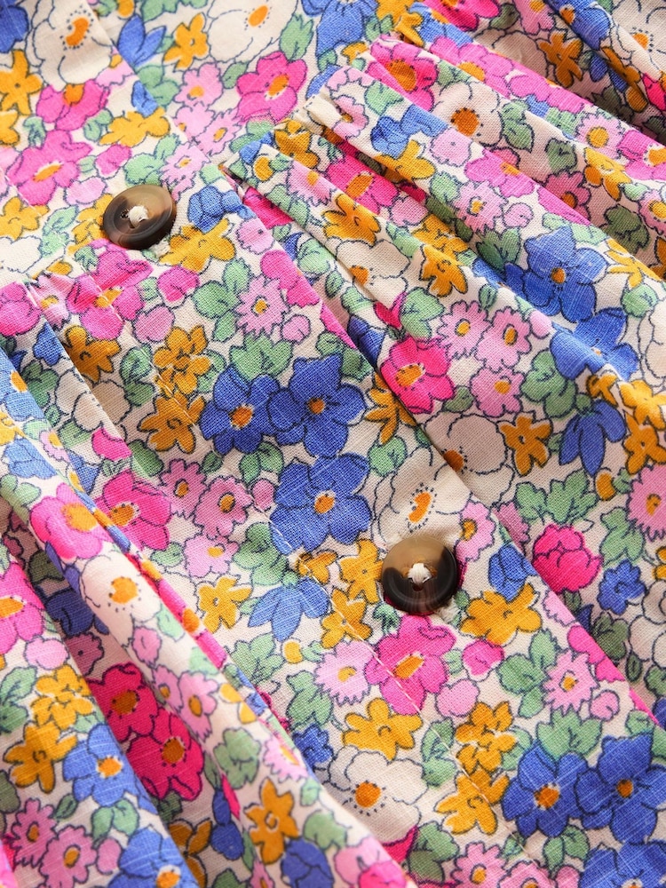 Boden Pink Remy Button Through Dress - Image 3 of 3