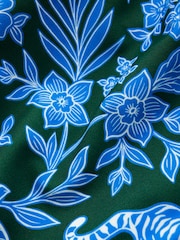 Boden Blue Mykonos Deep V Swimsuit - Image 2 of 2