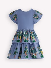 Boden Blue Woven Mix Twirly Dress - Image 2 of 3