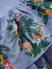 Boden Blue Woven Mix Twirly Dress - Image 3 of 3