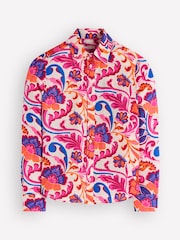Boden Pink Sienna Linen Shirt - Image 5 of 5