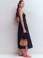 Boden Джинсова сукня з панельним ліфом - Image 1 of 6