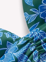 Boden Blue Mykonos Deep V Bikini Top - Image 2 of 2