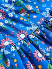 Boden Blue Twirly Jersey Dress - Image 3 of 3