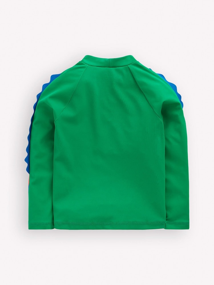 Boden Green Sun Safe Fun Rash Vest - Image 2 of 3