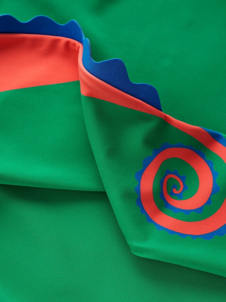 Boden Green Sun Safe Fun Rash Vest - Image 3 of 3