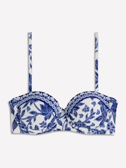 Boden Blue Rhodes Cup Sized Bikini Top - Image 1 of 2
